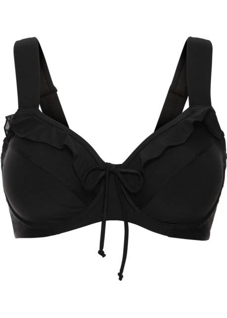 schwarzes bikini oberteil push up|Schwarze Push Up Bikini .